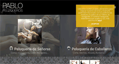 Desktop Screenshot of pablopeluquero.com